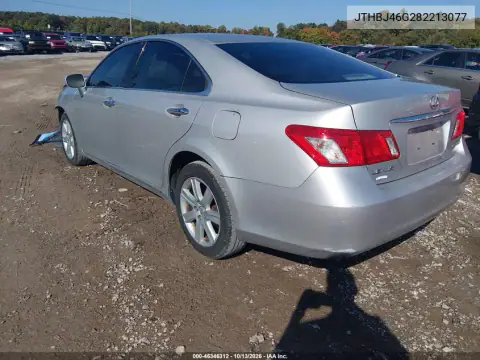 JTHBJ46G282213077 — 2008 Lexus ES, фото 4 с аукциона IAAI, Передняя часть