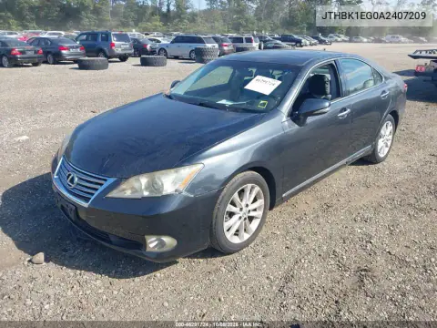 2010 Lexus Es 350 VIN JTHBK1EG6A2407209 фото 3