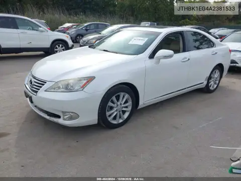 2010 Lexus Es 350 VIN JTHBK1EG4A2381533 фото 3