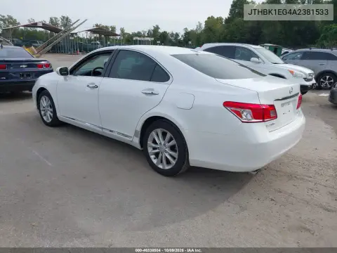2010 Lexus Es 350 VIN JTHBK1EG4A2381533 фото 4