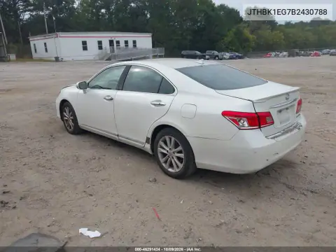 2011 Lexus Es 350 VIN JTHBK1EG7B2430788 фото 4