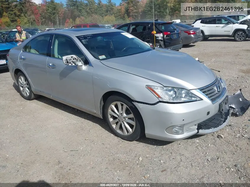 2011 Lexus Es 350 VIN JTHBK1EG2B2461396 фото 2