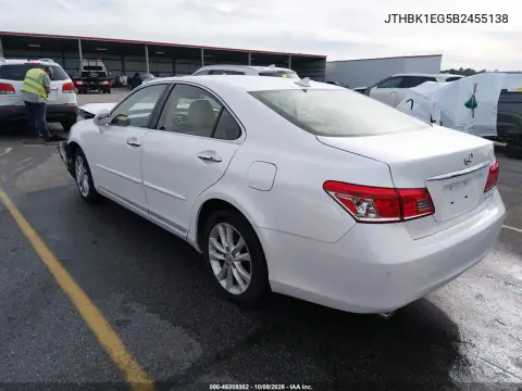 2011 Lexus Es 350 VIN JTHBK1EG5B2455138 фото 4