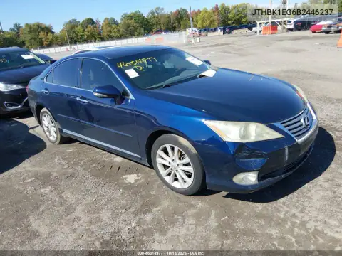 JTHBK1EG6B2446237 — 2011 Lexus ES, Неизвестные повреждения, фото до ремонта