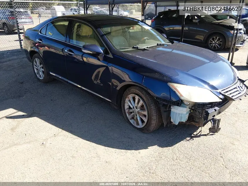 2012 Lexus Es 350 VIN JTHBK1EG8C2486627 фото 1