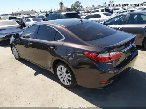 2013 Lexus Es 300H VIN JTHBW1GG8D2028475 фото 4
