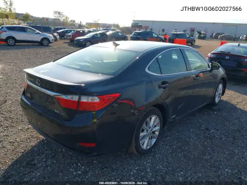 2013 Lexus Es 300H VIN JTHBW1GG6D2027566 фото 5
