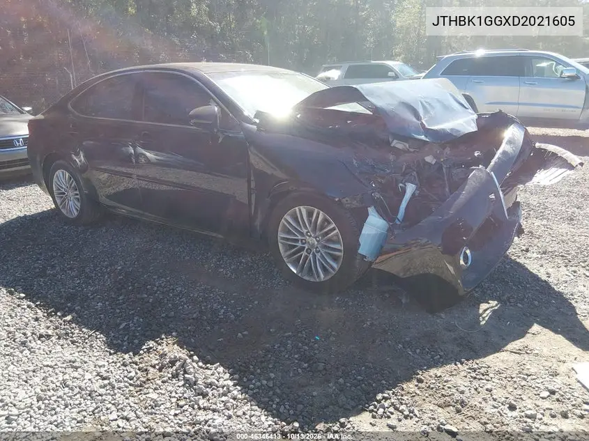 JTHBK1GGXD2021605 Lexus ES 2013 — повреждение Передняя часть, фото до ремонта