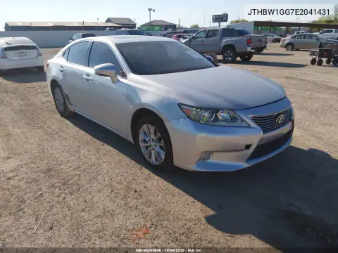 JTHBW1GG7E2041431 — 2014 Lexus ES, Сзади, фото до ремонта