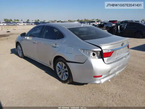 2014 Lexus Es 300H VIN JTHBW1GG7E2041431 фото 4