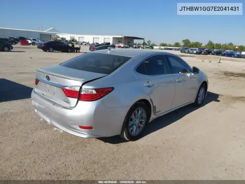 2014 Lexus Es 300H VIN JTHBW1GG7E2041431 фото 5