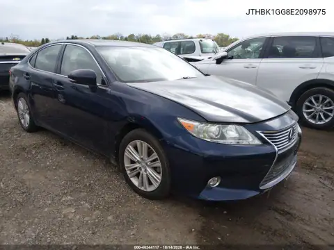 JTHBK1GG8E2098975 — 2014 Lexus ES, Естественный износ, фото до ремонта