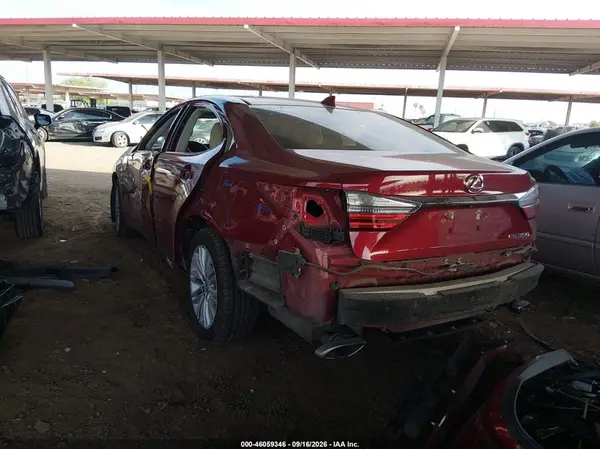 58ABK1GG0GU006576 — 2016 Lexus ES, фото 3 с аукциона IAAI 14.10.2026, Передняя часть слева