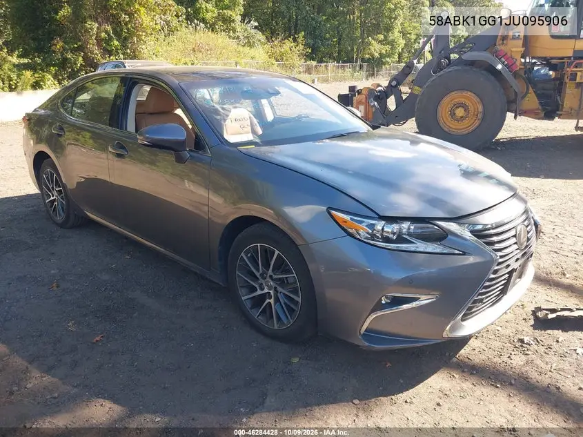 2018 Lexus Es 350 VIN 58ABK1GG1JU095906 фото 2