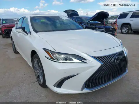 58ABZ1B17KU042224 — 2019 Lexus ES, фото 2 с аукциона IAAI, Задняя часть