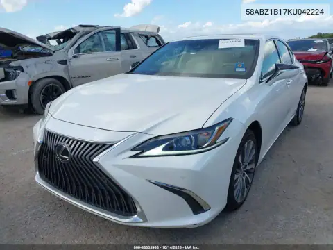 58ABZ1B17KU042224 — 2019 Lexus ES, фото 3 с аукциона IAAI, Задняя часть
