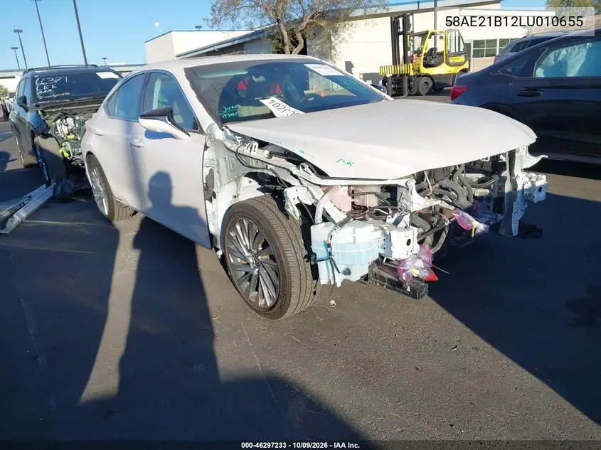 2020 Lexus Es 300H Luxury VIN 58AE21B12LU010655 фото 2
