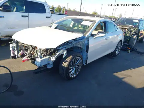 2020 Lexus Es 300H Luxury VIN 58AE21B12LU010655 фото 3