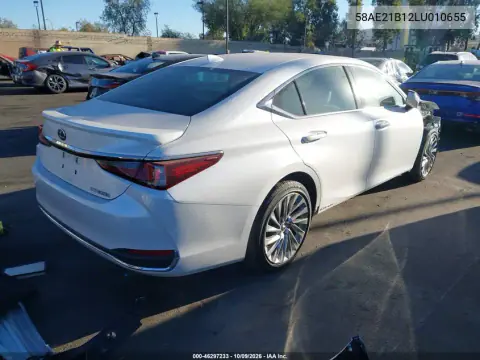 2020 Lexus Es 300H Luxury VIN 58AE21B12LU010655 фото 5