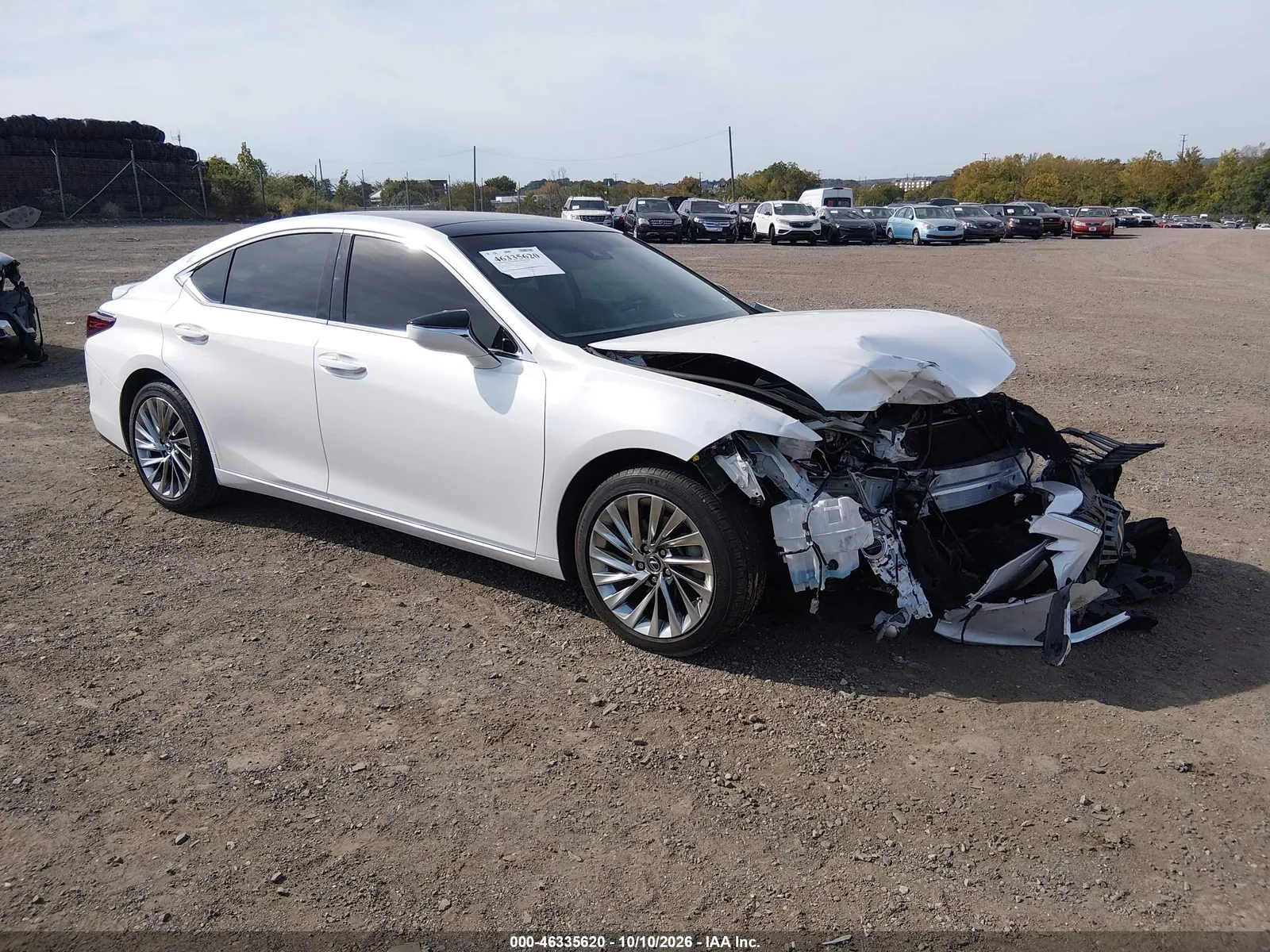 2020 Lexus Es 350 Luxury VIN 58AEZ1B17LU066487 фото 2