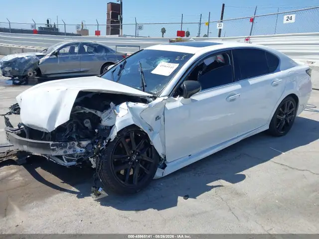 JTHBZ1BL4GA003367 — 2016 Lexus Gs 350 F Sport, фото 2 с аукциона IAAI 30.09.2026, Передняя часть