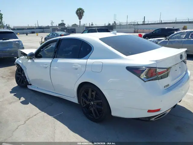 JTHBZ1BL4GA003367 — 2016 Lexus Gs 350 F Sport, фото 3 с аукциона IAAI 30.09.2026, Передняя часть