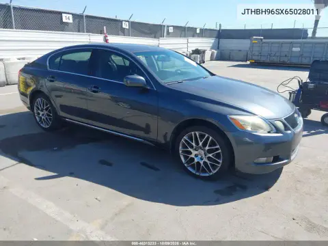JTHBH96SX65028011 — 2006 Lexus GS, Естественный износ, фото до ремонта
