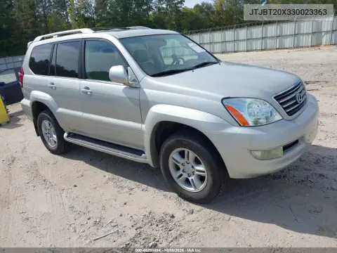JTJBT20X330023363 — 2003 Lexus GX, Естественный износ, фото до ремонта
