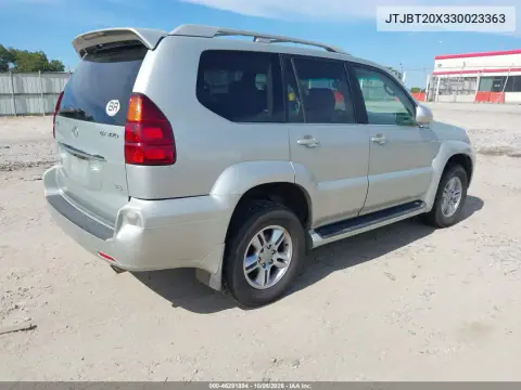 2003 Lexus Gx 470 VIN JTJBT20X330023363 фото 5
