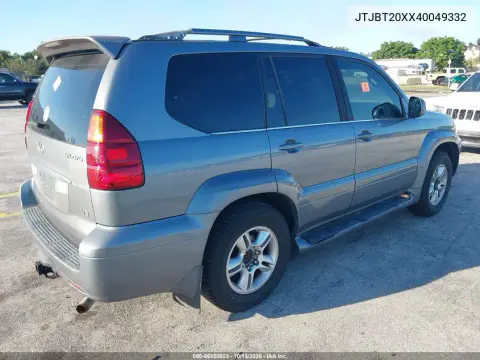 2004 Lexus Gx 470 VIN JTJBT20XX40049332 фото 5