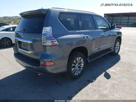 2018 Lexus Gx 460 VIN JTJBM7FX9J5182518 фото 5