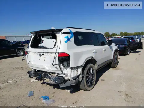 2024 Lexus Gx 550 Luxury+ VIN JTJVBCDX2R5003794 фото 5