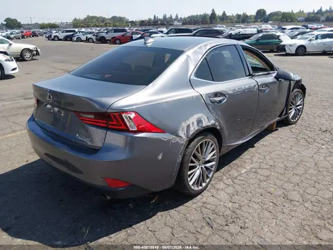 2015 Lexus IS 250 VIN JTHBF1D21F5062896 фото 4