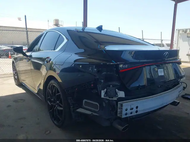 JTHAA1D27N5120406 — 2022 Lexus IS 300, фото 3 с аукциона IAAI 13.10.2026, Задняя часть