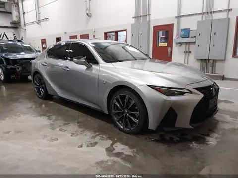 JTHGZ1E27M5020032 — 2021 Lexus Is 350 F Sport, Левый бок (Left Side), фото до ремонта
