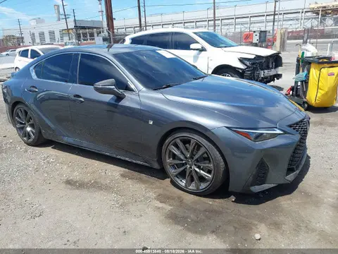 JTHGZ1B2XM5046242 — 2021 Lexus Is 350 F Sport, Левый бок (Left Side), фото до ремонта