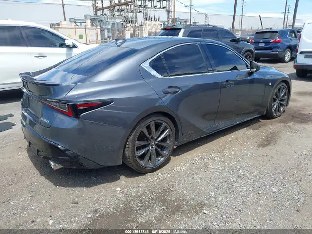 2021 Lexus Is 350 F Sport VIN JTHGZ1B2XM5046242 фото 4