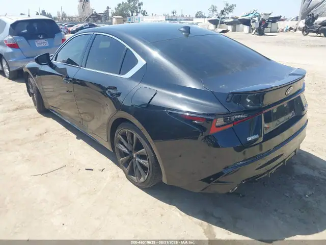 JTHGZ1B24M5047595 — 2021 Lexus Is 350 F Sport, фото 3 с аукциона IAAI 30.09.2026, Передняя часть