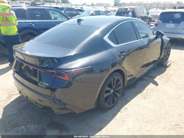 JTHGZ1B24M5047595 — 2021 Lexus Is 350 F Sport, фото 4 с аукциона IAAI 30.09.2026, Передняя часть