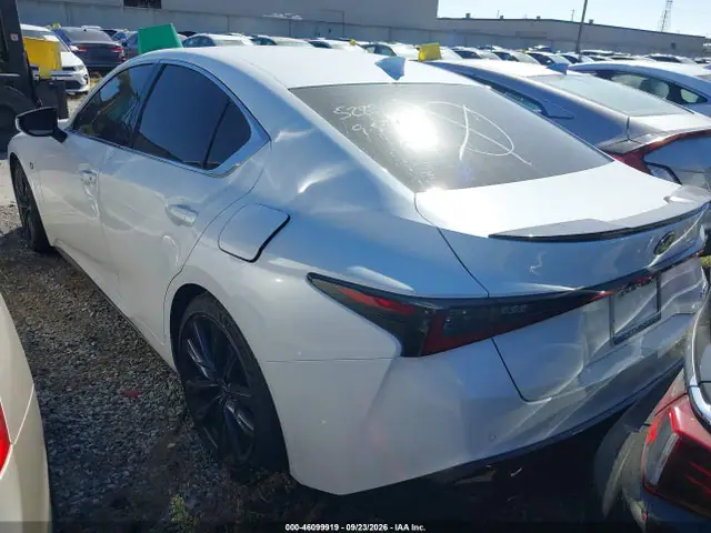 JTHGZ1B20P5069291 — 2023 Lexus Is 350 F Sport, фото 3 с аукциона IAAI 30.09.2026, Передняя часть справа
