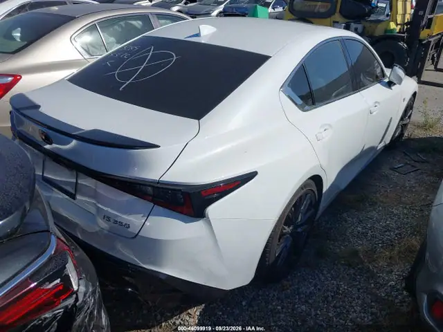 JTHGZ1B20P5069291 — 2023 Lexus Is 350 F Sport, фото 4 с аукциона IAAI 30.09.2026, Передняя часть справа