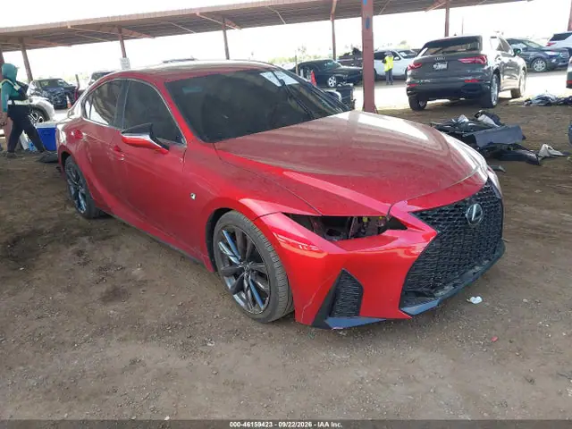 JTHGZ1B29P5068477 — 2023 Lexus Is 350 F Sport, Задняя часть (Rear), фото до ремонта