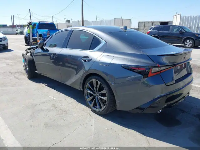 JTHGZ1B22R5073135 — 2024 Lexus Is 350 F Sport, фото 3 с аукциона IAAI 30.09.2026, Передняя часть слева