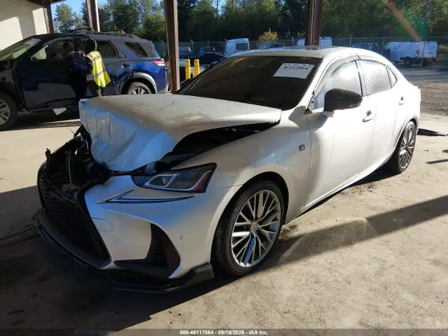 JTHCZ1D28K5016505 — 2019 Lexus IS 350, фото 2 с аукциона IAAI 14.10.2026, Передняя часть