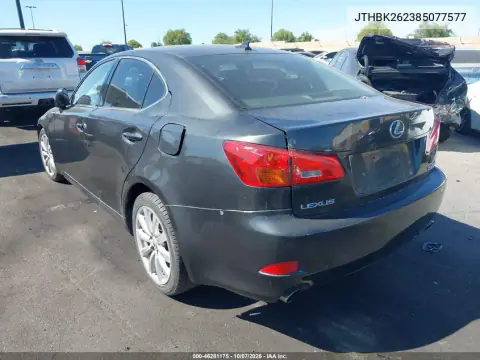 2008 Lexus Is 250 VIN JTHBK262385077577 фото 3