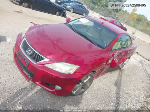 2010 Lexus Is 250C VIN JTHFF2C28A2508495 фото 2