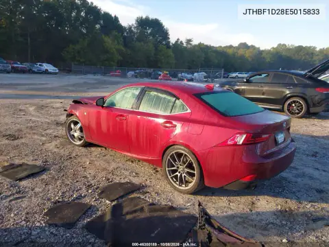 2014 Lexus Is 250 VIN JTHBF1D28E5015833 фото 4