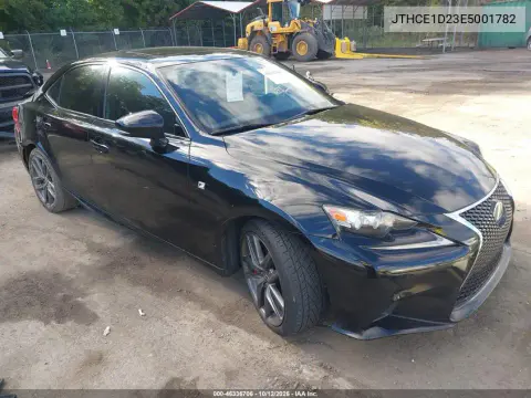 JTHCE1D23E5001782 — 2014 Lexus IS, Сзади, фото до ремонта
