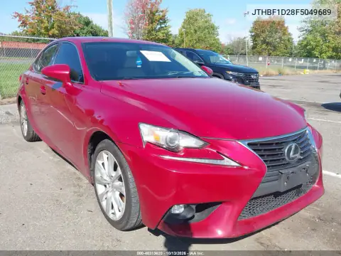 JTHBF1D28F5049689 — 2015 Lexus IS, Подтопление, фото до ремонта