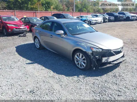 JTHCM1D29G5006278 — 2016 Lexus IS, Передняя часть, фото до ремонта
